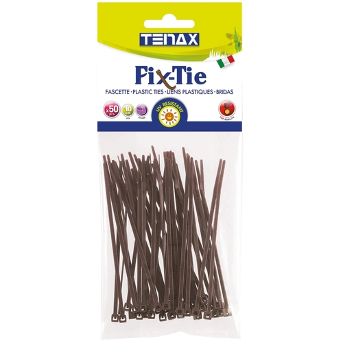 FASCETTE FIX-TIE S 50 PZ 0.10 MARRONE BRI159238