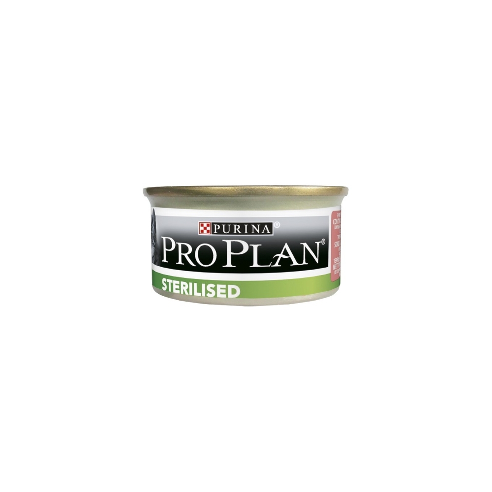 Purina PRO PLAN Pro Plan Cat Sterilised Salmone e Tonno 85 gr