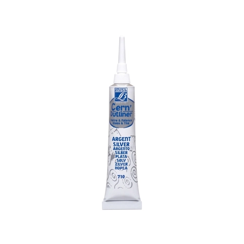Colore per vetro Vitrail argento da 20 mL BRI16034