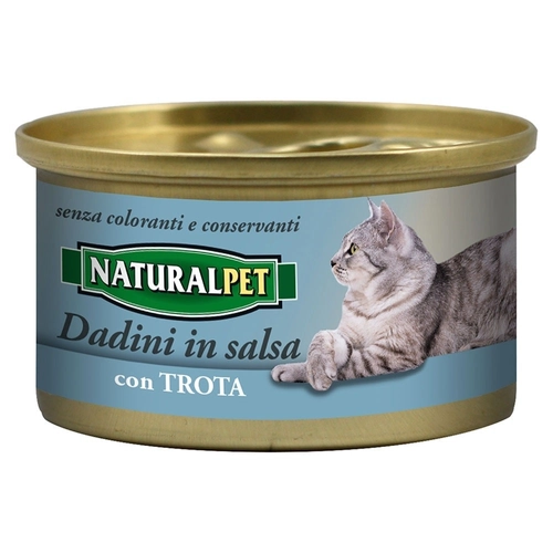 Naturalpet Dadini in Salsa 85 gr Trota BRI167175