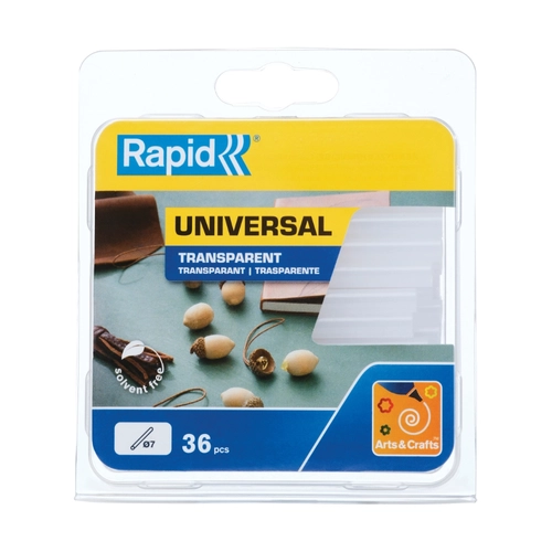 Stick di colla a caldo Colla D.7 TRASP.BLISTER 125GR formato 125 g BRI19746