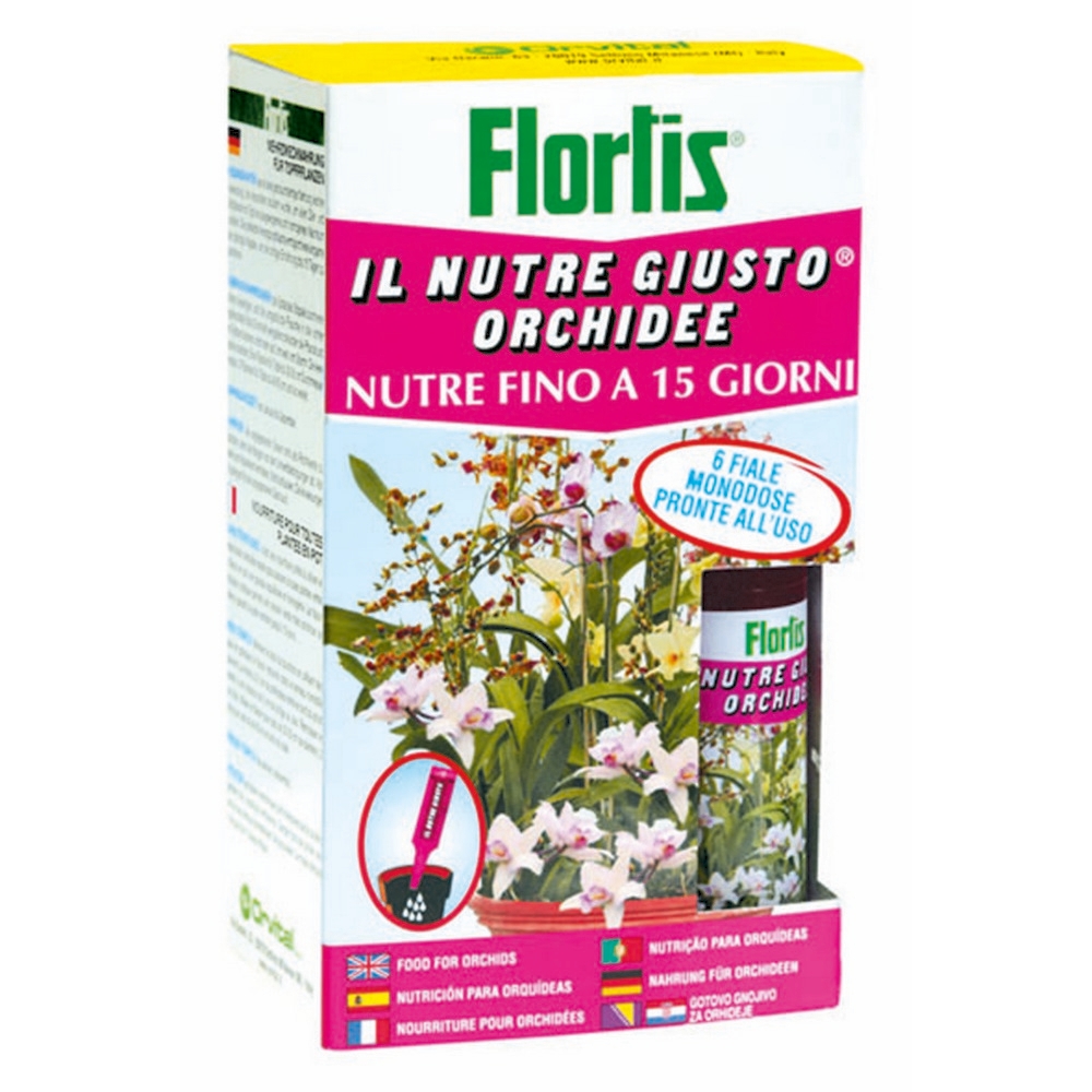 Image of Flortis Integratore IL NUTRE GIUSTO 6 fiale da 210 mL014