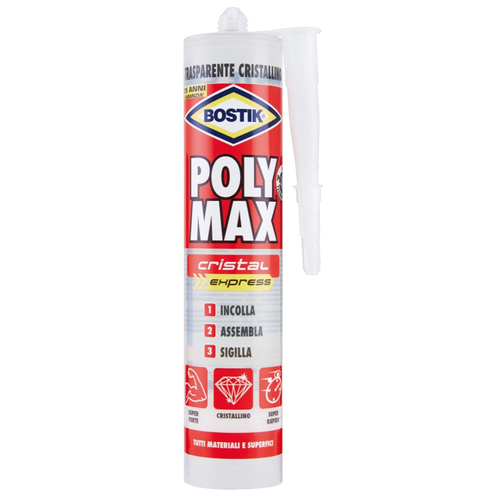 Image of Bostik POLY MAX CRISTAL EXPRESS CARTUCCIA014