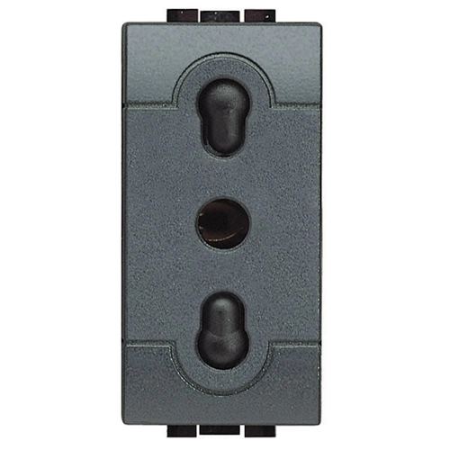 Serie LIVINGLIGHT - Presa PRESA BIPASSO 10/16A 10/16A 2P+T BRI327630