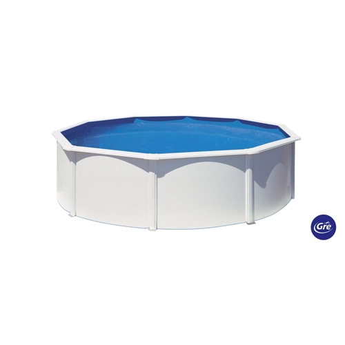 Kit piscina tonda bianca Oe 460 h 120 BRI343294