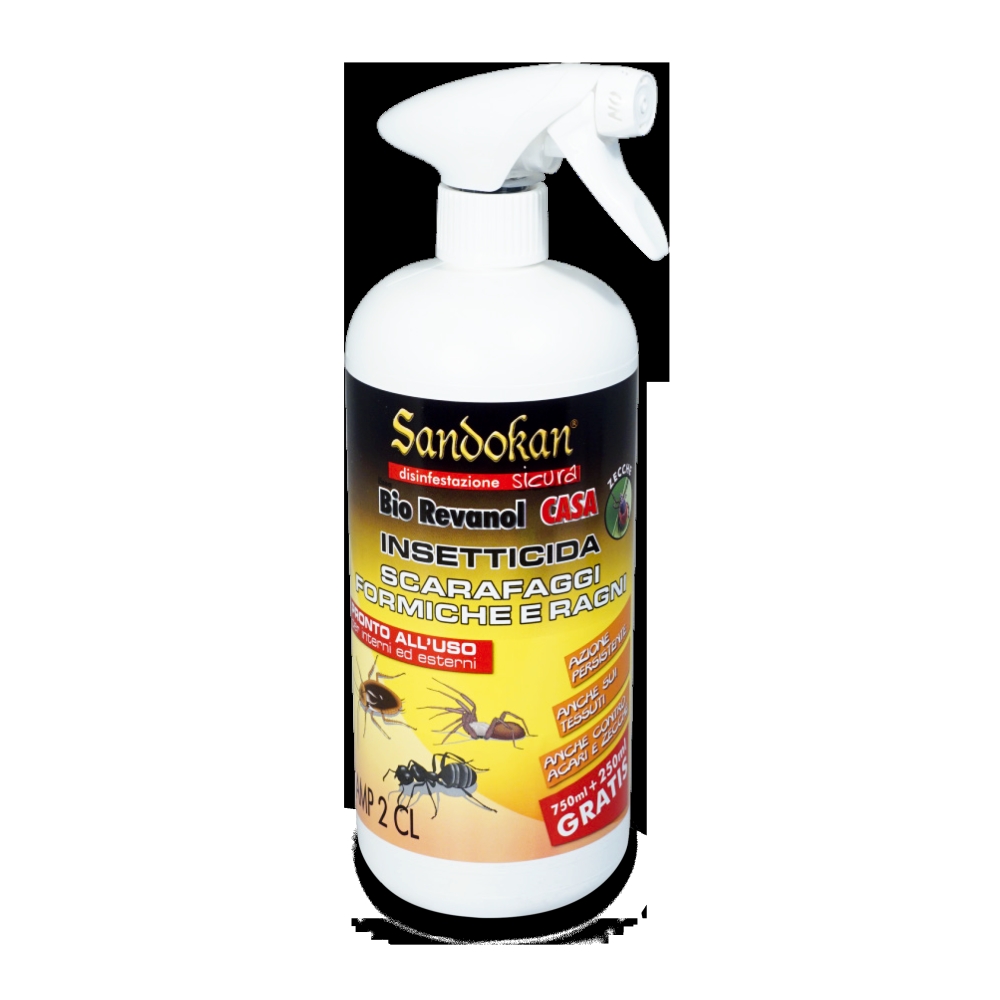 Image of Sandokan Insetticida BIOREVANOL MULTINSETTO con funzione abbattente, disinfestante014