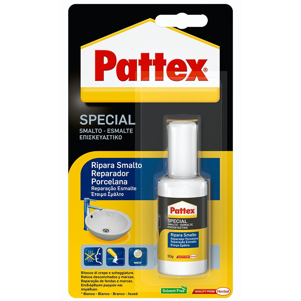 Image of Pattex Protettivo SMALTO PRONTO PATTEX BLISTER bianco da 50 g014