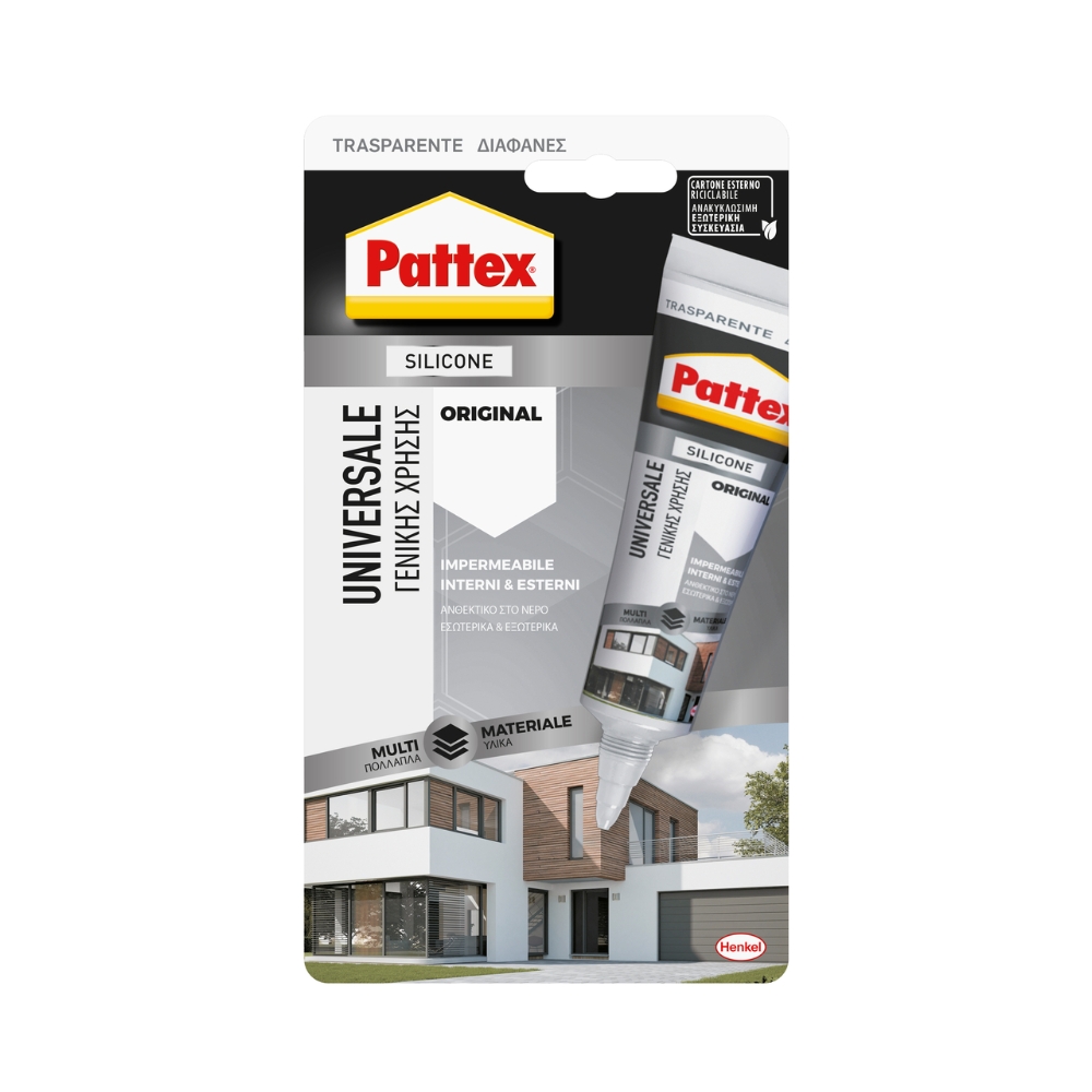 Image of Pattex Silicone PATTEX silicone universale 12 pezzi014