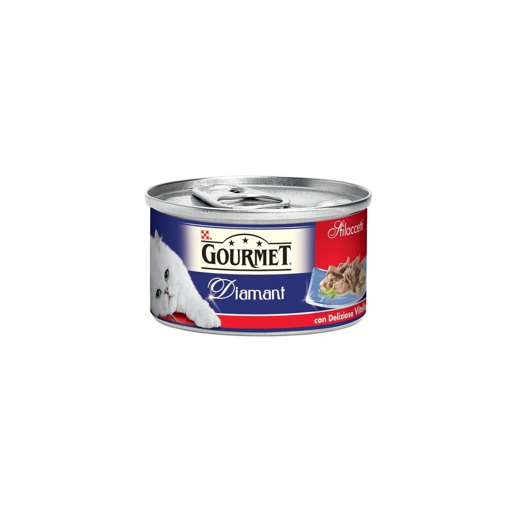 Gourmet Gourmet diamant sfilaccetti di vitello 85 gr