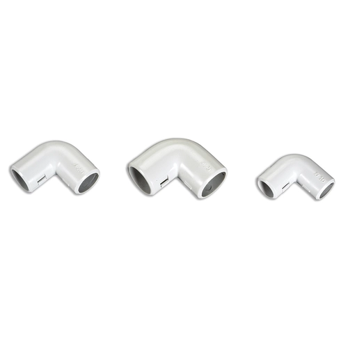 Curva piana CURVA ISPEZIONABILE D16 GRIGIO in termoplastica
 BRI347444
