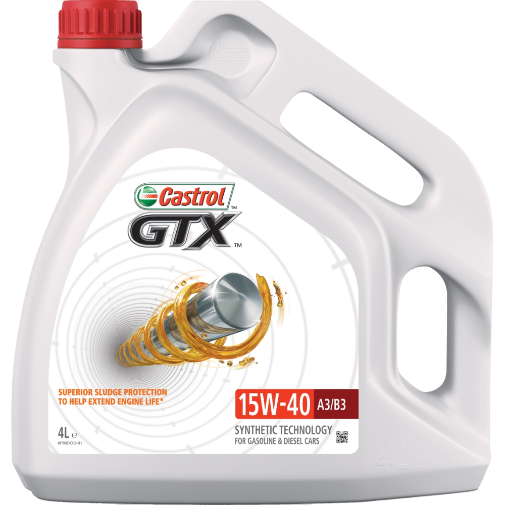 Castrol OLIO CASTROL GTX 15W-40 A3/B3 1L