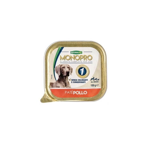 Naturalpet Monopro Dog Pollo 150 gr BRI351851