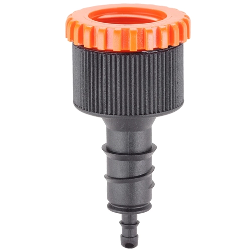 Raccordo rubinetto per tubo da 1/2" (13-16 mm) - 1/4" (4-6 mm) in ABS e gomma BRI35911