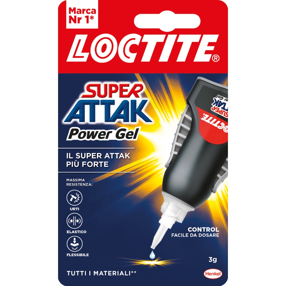 Image of Loctite Colla Super Attak Power Gel formato 3 g014