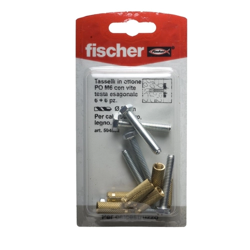 Tasselli Ottonati Con Vite Pom6k BRI39103