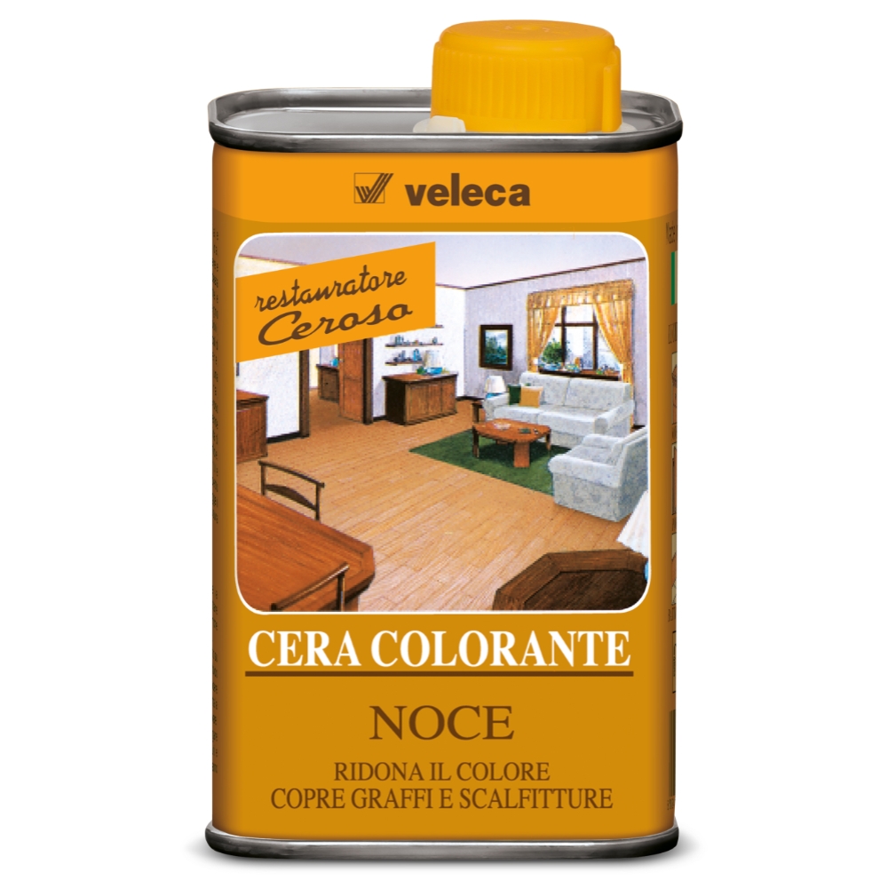 Image of Veleca Cera Restauratore Ceroso Noce noce da 250 mL014