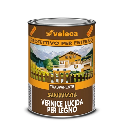 Protettivo per legno Sintival lucida Noce Medio
 BRI41387