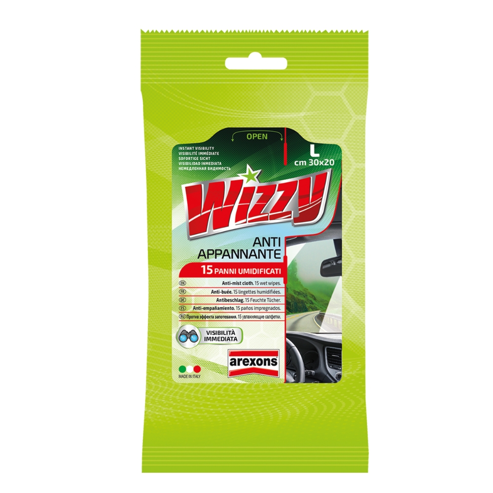 Image of AREXONS Wizzy Panno Antiappannante 15 pz014