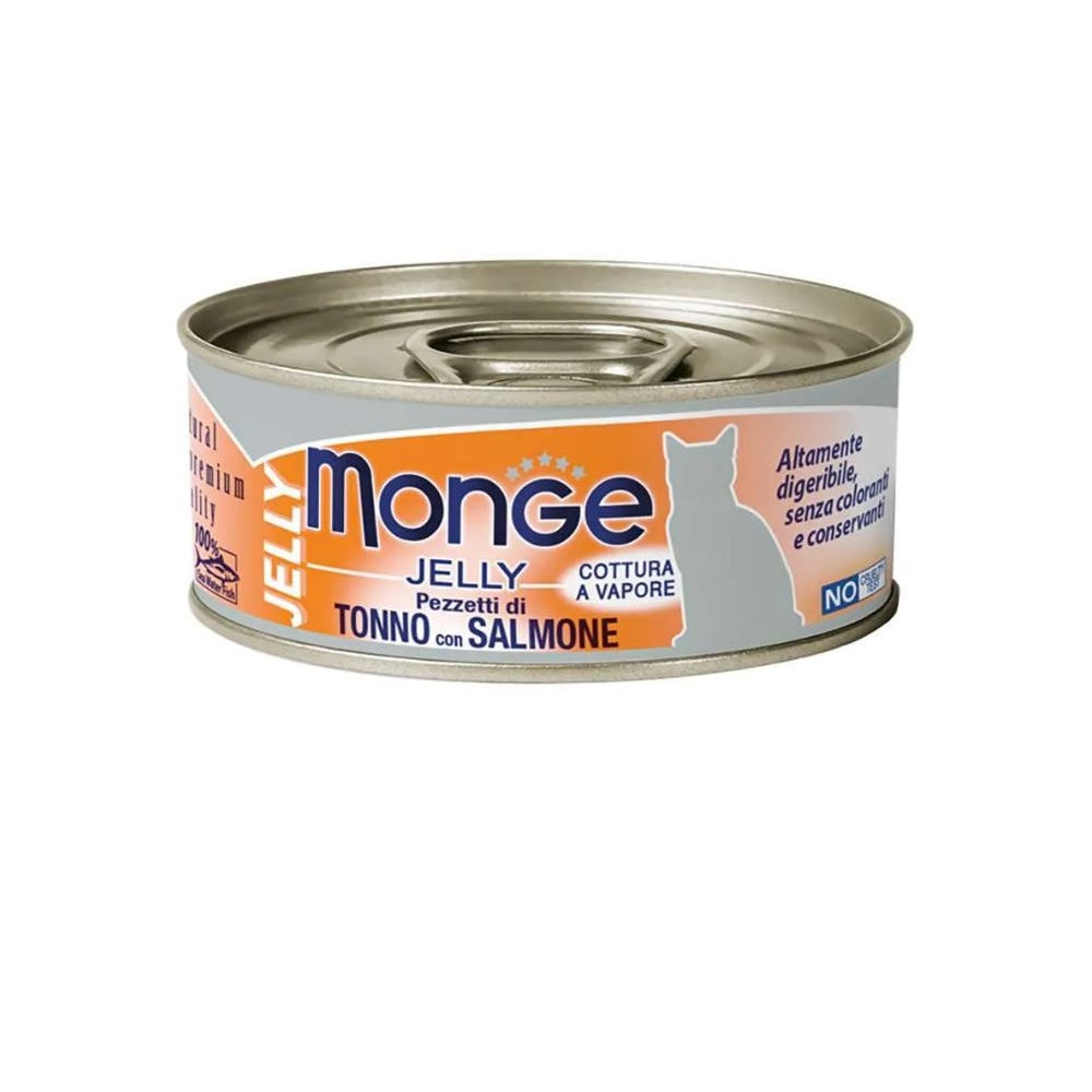 Monge Monge Natural Cat Adult Tonno e Salmone 80 gr