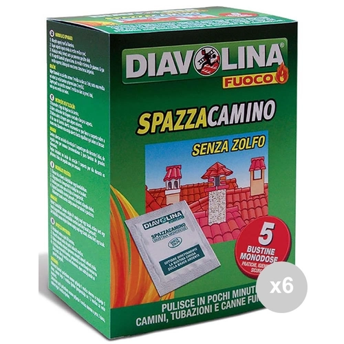 Pulitore SPAZZACAMINO BUSTINE per stufe e caminetti BRI424670