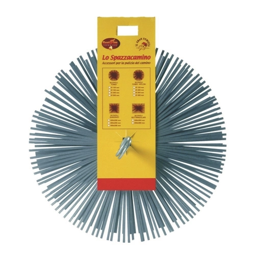 Scovolo scovolo tondo acciaio diam. 200 in acciaio inox BRI428912