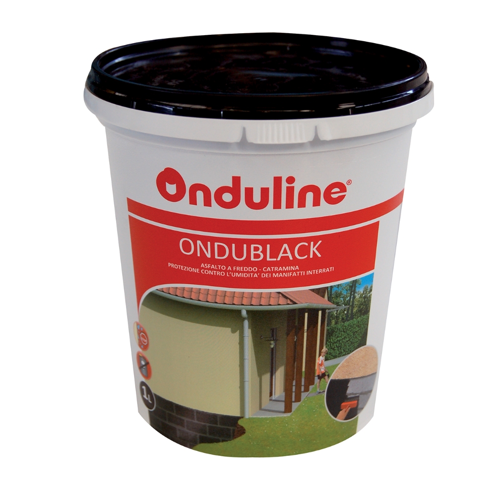 Image of Onduline Asfalto a frossodo ONDUBLACK nero da 1 L014