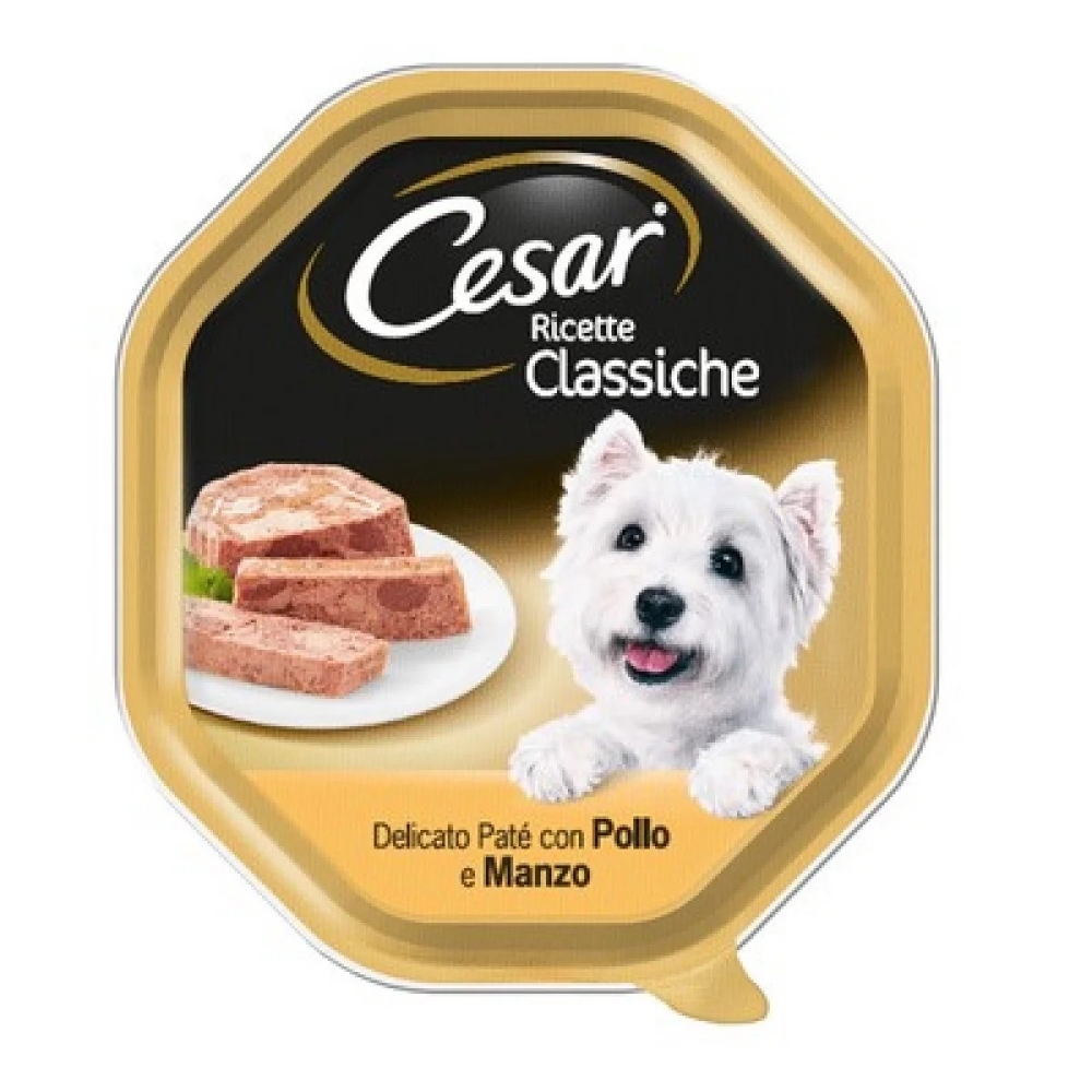 Cesar Cesar Patè Ricette Classiche 150 gr Pollo Manzo