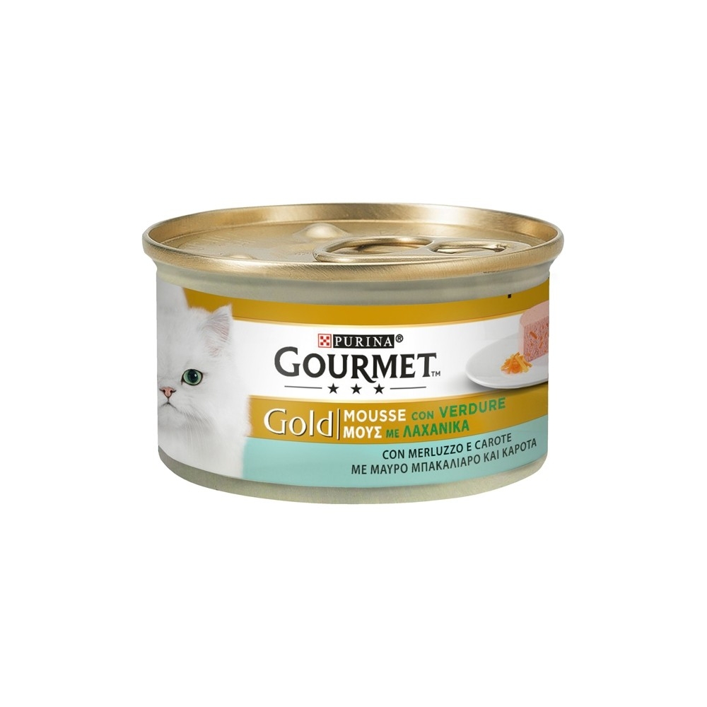 Gourmet Gourmet Gold merluzzo e carote, gr 85