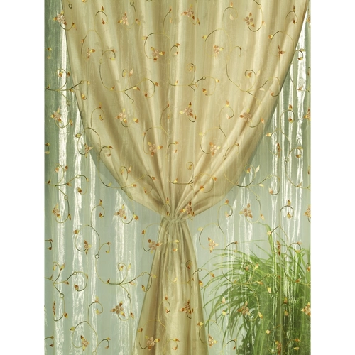 Tenda d'arredo TENDA DOPPIA SHANTUNG NATURALE CON BRI449297