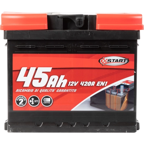 Batteria auto potenza 45 Ah BRI449451