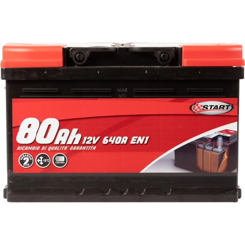 Batteria start 80ah 670a BRI449469