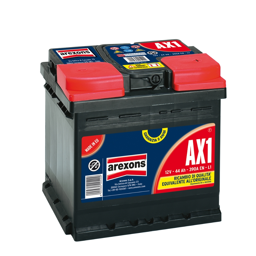 Image of AREXONS Batteria auto potenza 44 Ah014