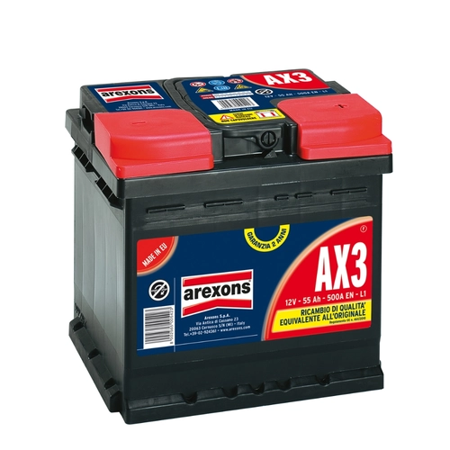 Batteria auto potenza 55 Ah BRI457283