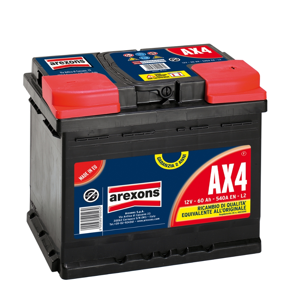 Image of AREXONS Batteria auto potenza 60 Ah014