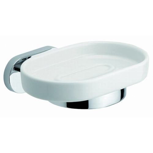 Porta sapone a forare, ad incollo LOUISE colore cromo BRI458800