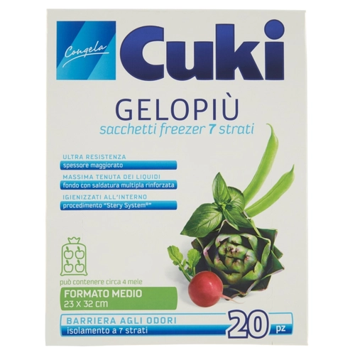 Sacchetti Gelo Medi 23X32cm 20pz BRI459428