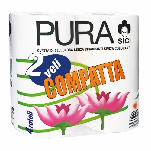 Carta igienica compatta 4 rotoli BRI459431