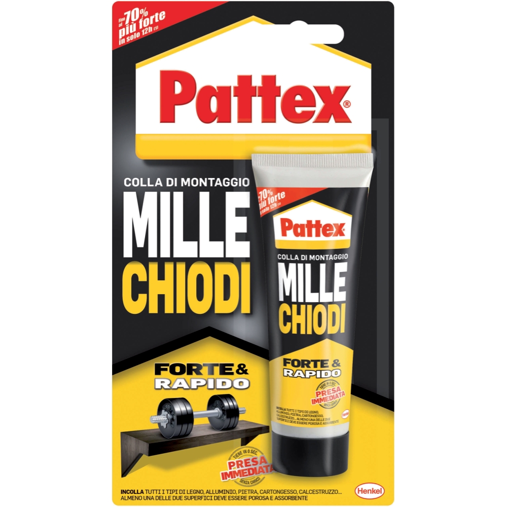 Image of Pattex Colla Millechiodi forte & rapido formato 100 g014