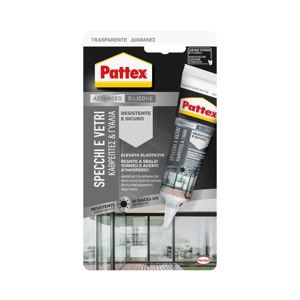 Image of Pattex Silicone Specchi&Vetri 1 pezzo da 50 mL014