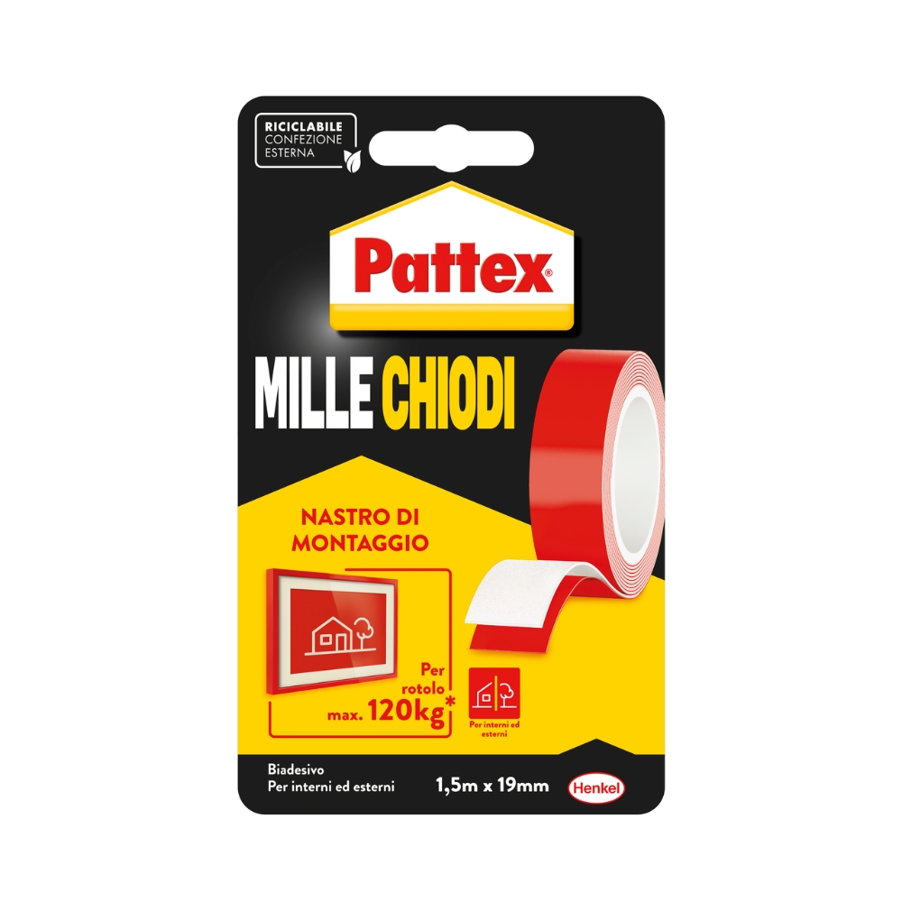 Image of Pattex Nastro adesivo Pattex Millechiodi014