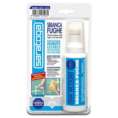 Vernice SBIANCA FUGHE BIANCO 125ML bianco da 125 mL
 BRI50501
