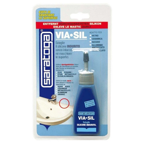 Rimuovi silicone VIASIL RIMUOVI SILICONE INDURITO 50 G da 0,05 L BRI50580