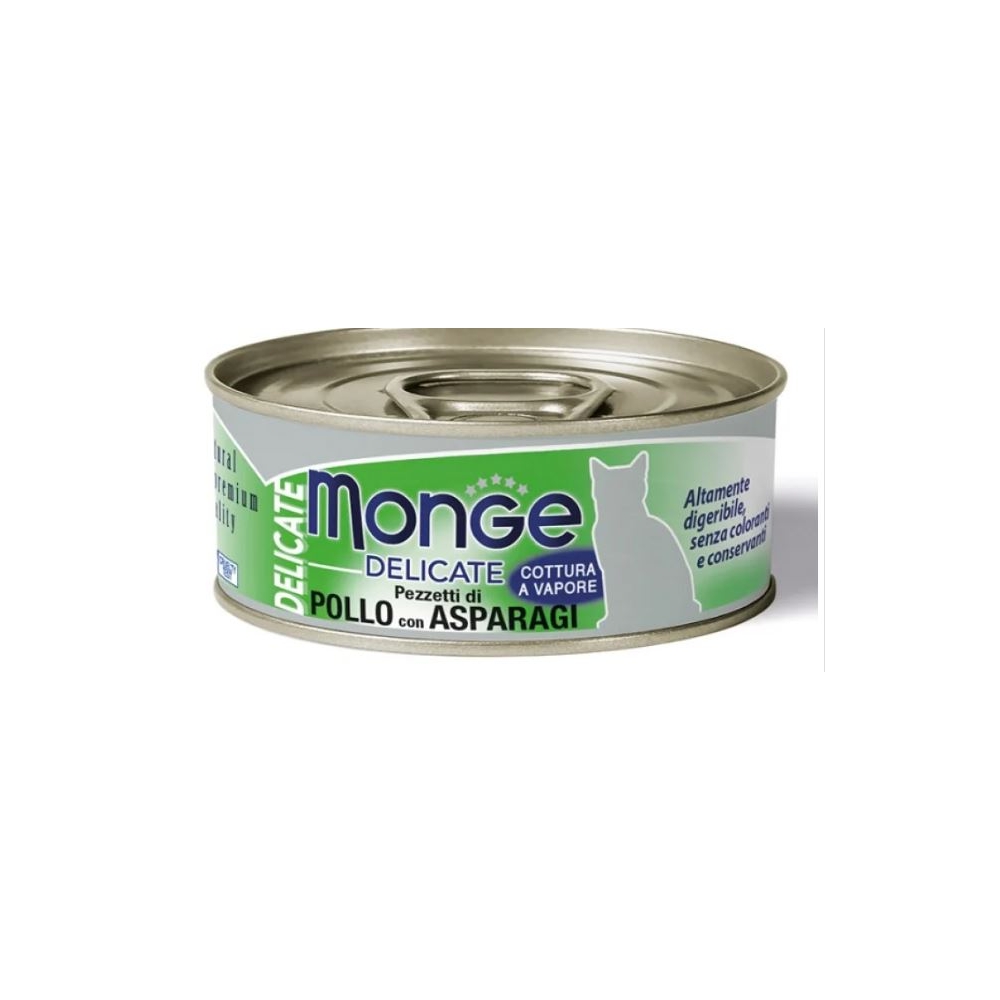 Monge Monge Delicate Cat Adult Pollo e Asparagi 80 gr