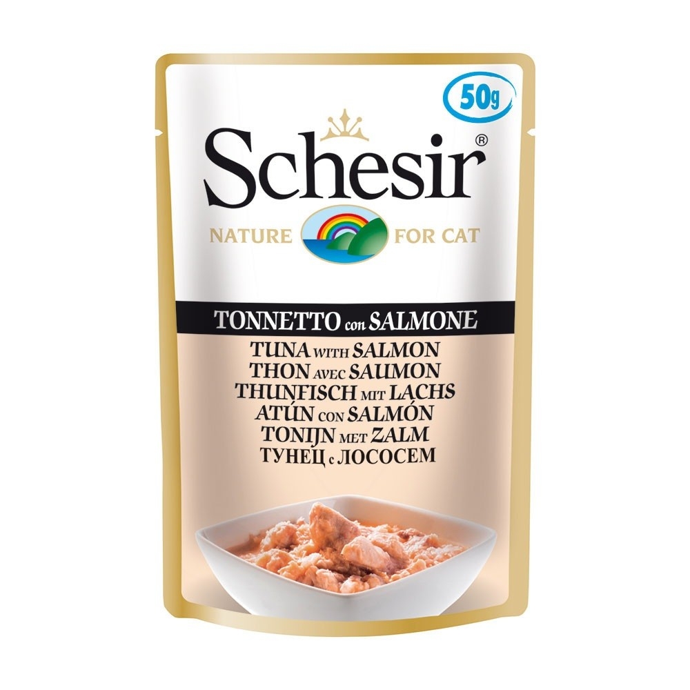 Schesir Schesir Cat 50 gr Tonno Salmone