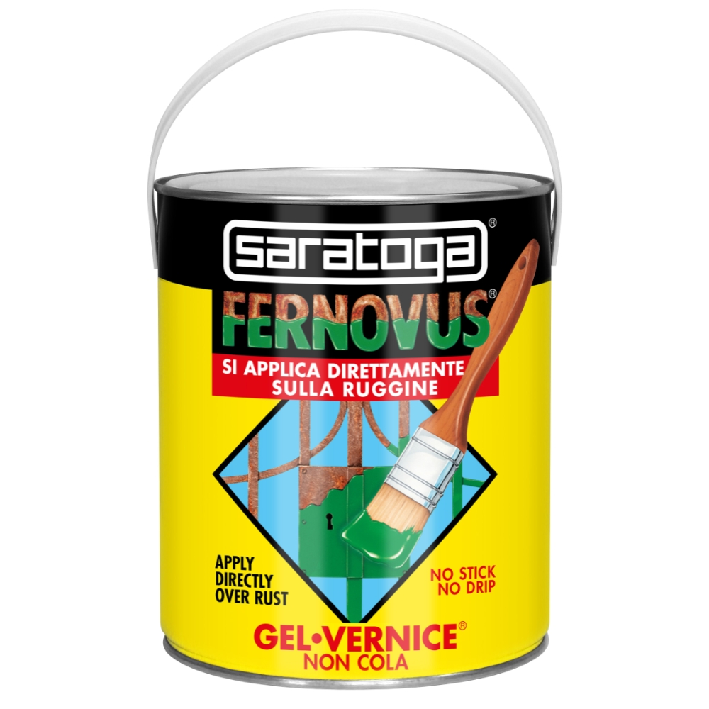 Image of Saratoga Smalto antiruggine Fernovus gel da 2.5 L014