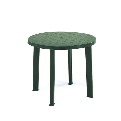  Tavolo Tondo Diam. 90 cm Verde BRI538771