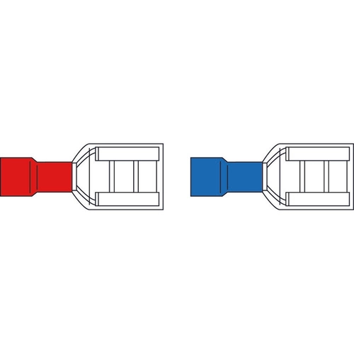 Terminale TERMINALE MASCHIO 6.35MM in PVC
 BRI547788
