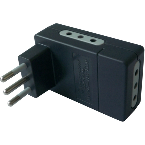 Serie NO - Adattatore 250v ADATT. PIATTO 10A GRIGIO OPACO 10A BRI555555