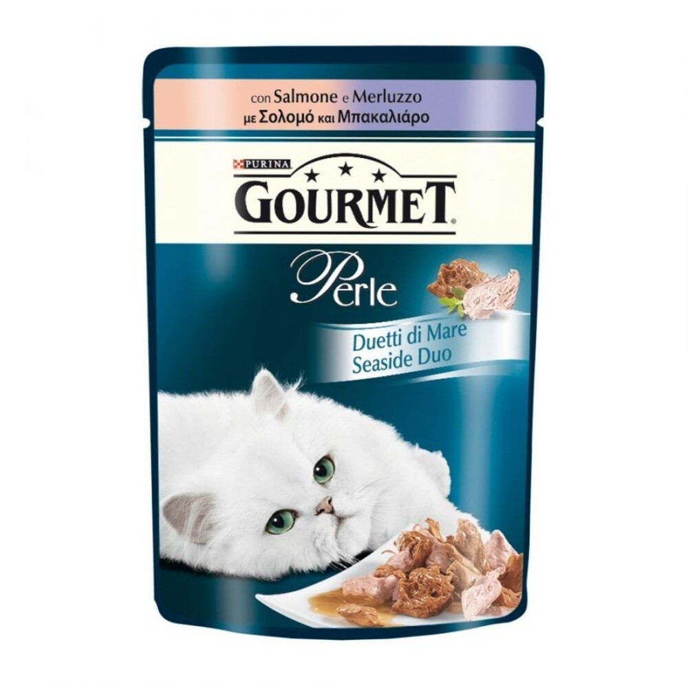 Gourmet Gourmet Perle Duetti per Gatti con Pesce