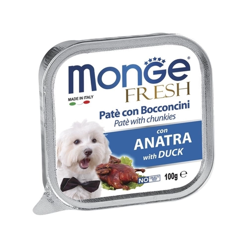 Monge Fresh Patè Cani 100 gr Anatra BRI626831